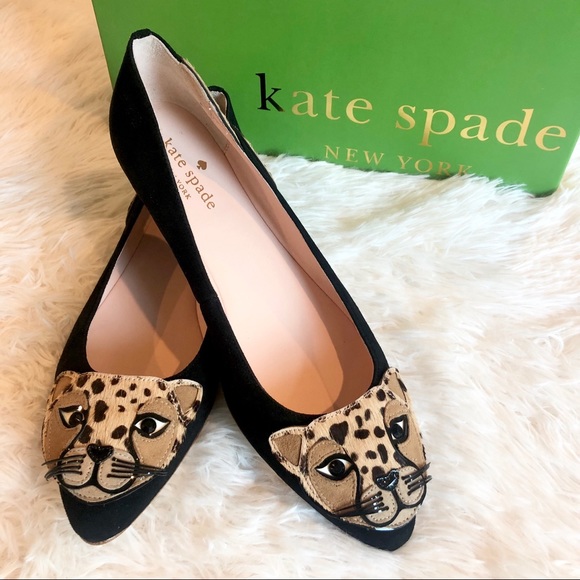 kate spade Shoes - HP!🐆Kate Spade Leopard Flats 🐆